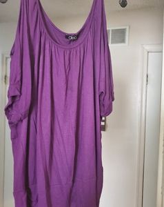 Deb cold shoulder top